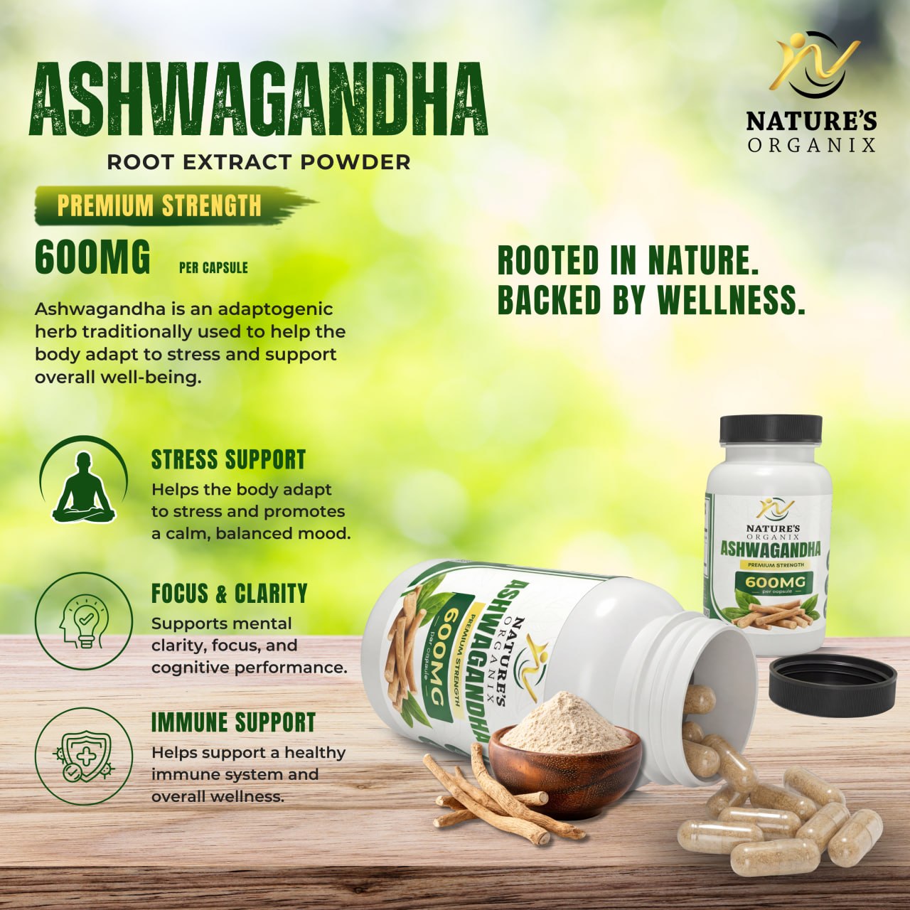 Ashwagandha Capsules 300ct