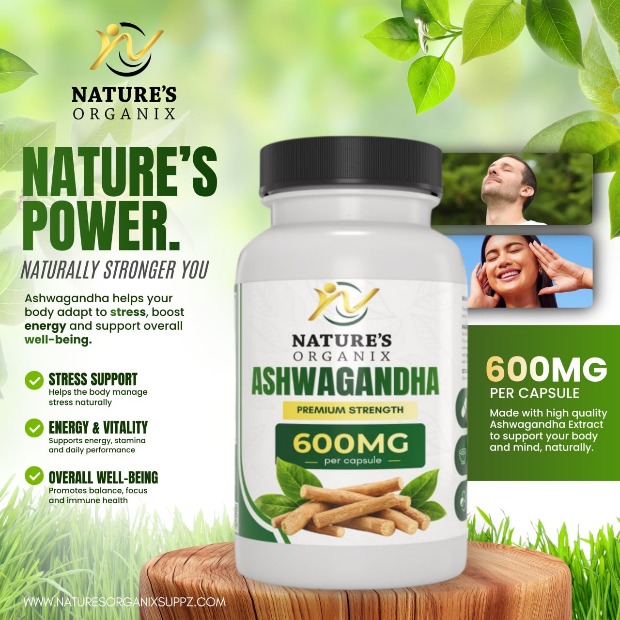 Ashwagandha Capsules 300ct